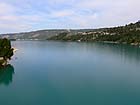 GORGES DU VERDON: jezero Lac de Ste Croix 
